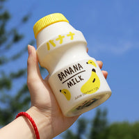 **NET**Summer Water Bottle Creative Fruit Plastic Portable Water Bottles For Kids Girl Anti-Fall Water Cup 480ml / 2216