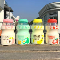 **NET**Summer Water Bottle Creative Fruit Plastic Portable Water Bottles For Kids Girl Anti-Fall Water Cup 480ml / 2216