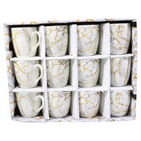 Porcelain Mug Set of 12 - Karout Online -Karout Online Shopping In lebanon - Karout Express Delivery 