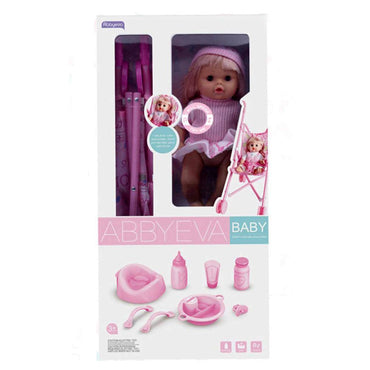 Baby Doll With Stroller - Karout Online -Karout Online Shopping In lebanon - Karout Express Delivery 
