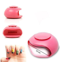 Feel Beautiful Mini Portable Uv Light Nail Dryer Makeup
