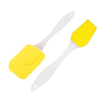 Silicone Spatula and Brush Set ( 2 Pcs) - Karout Online -Karout Online Shopping In lebanon - Karout Express Delivery 