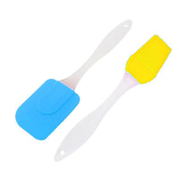 Silicone Spatula and Brush Set ( 2 Pcs) - Karout Online -Karout Online Shopping In lebanon - Karout Express Delivery 
