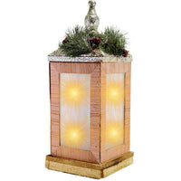 Light Wood House Christmas Decoration LED 42 CM - Z18-097.