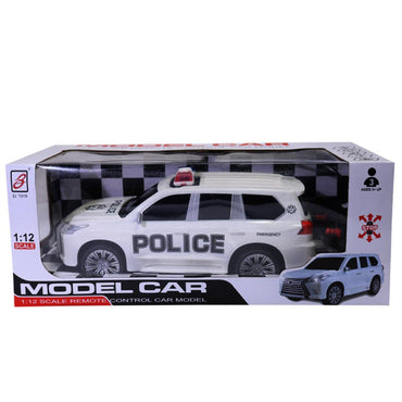 R/c Police Car White Toys & Baby
