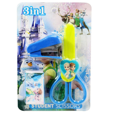 Kids Scissor with Stapler Set / ZK-929 - Karout Online -Karout Online Shopping In lebanon - Karout Express Delivery 