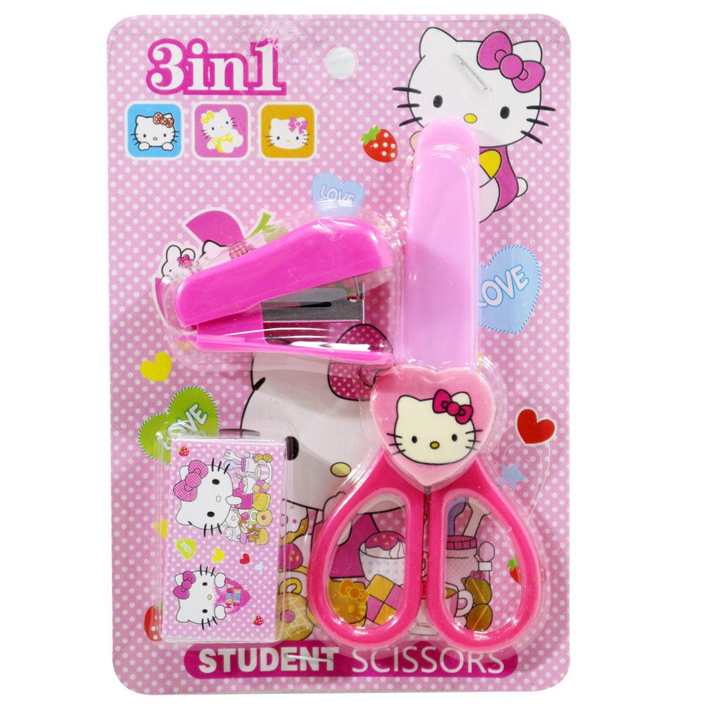 Kids Scissor with Stapler Set / ZK-929 - Karout Online -Karout Online Shopping In lebanon - Karout Express Delivery 
