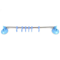 Strong Wall Attachable 6 Hooks Multifunction Hanger with Suction Cup - Karout Online -Karout Online Shopping In lebanon - Karout Express Delivery 
