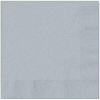 Birthday- Colored Napkin (20 Pcs)/ab-119/c-715/c-75/678995/106021 Grey Birthday & Party Supplies