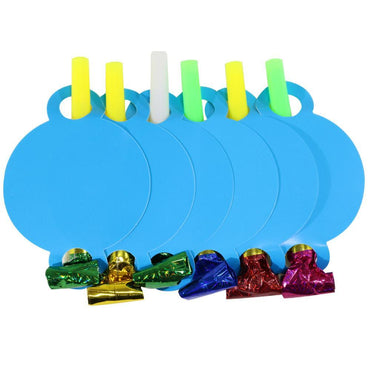 Birthday- Pink Blowouts ( 6Pcs) / Ab-123 Birthday & Party Supplies