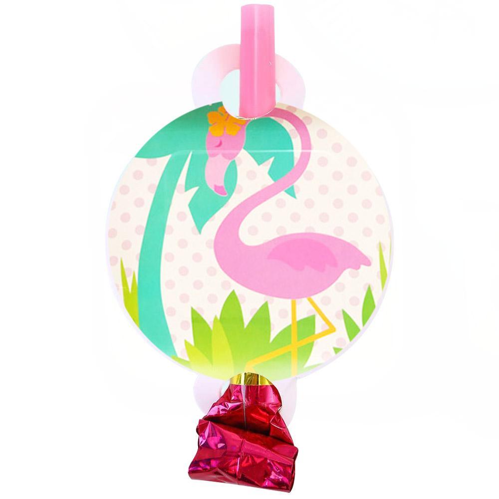 Flamingo Blowouts ( 6 Pcs) Ab-59 Birthday & Party Supplies
