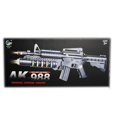 Gun with Light & Sound AK-988.