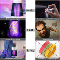 Portable Usb Electric Mosquito Killer Led Uv Repellent Lamp / 6918320552250