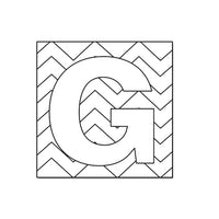 Stephen Joseph Alphabet Craft Canvas