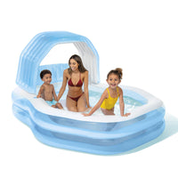 (NET) Intex 57186NP Swim Center Sunshade Family Pool