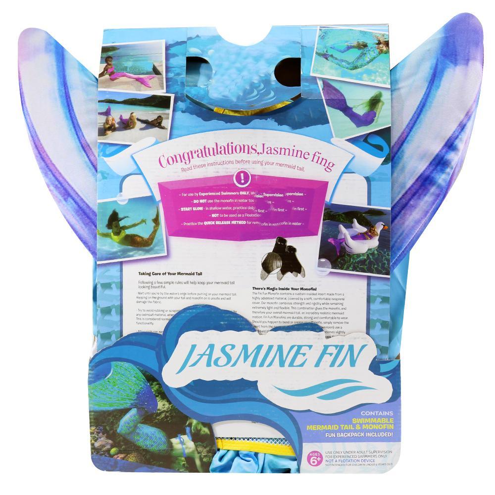 Swimmable Mermaid Tail & Monofin Xs/b / Blue& Purple Summer