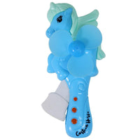 Unicorn Hand Pressure Plastic Manual Fan R-130 Blue Summer