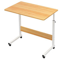 Foldable Table Adjustable Laptop Stand With Wheels / KC-137 - Karout Online -Karout Online Shopping In lebanon - Karout Express Delivery 