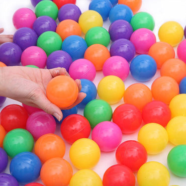 Plastic ball sport toys 50 ball 8 cm.