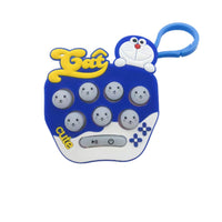 Jogger Game Machine Keychain Creative Cartoon Kawaii Schoolbag Keychain Cute Anti-Stress Toys Accessories / 3580 / KN-357 / 3578