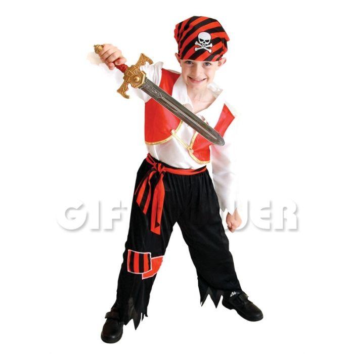 Pirate Boy Costume - Karout Online -Karout Online Shopping In lebanon - Karout Express Delivery 