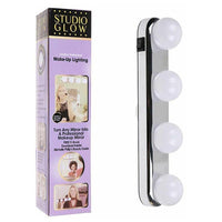 Studio Glow Make Up Light With Bright 4 LED Bulbs - Karout Online -Karout Online Shopping In lebanon - Karout Express Delivery 