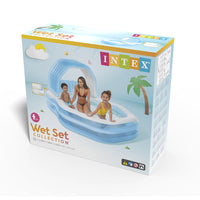 (NET) Intex 57186NP Swim Center Sunshade Family Pool