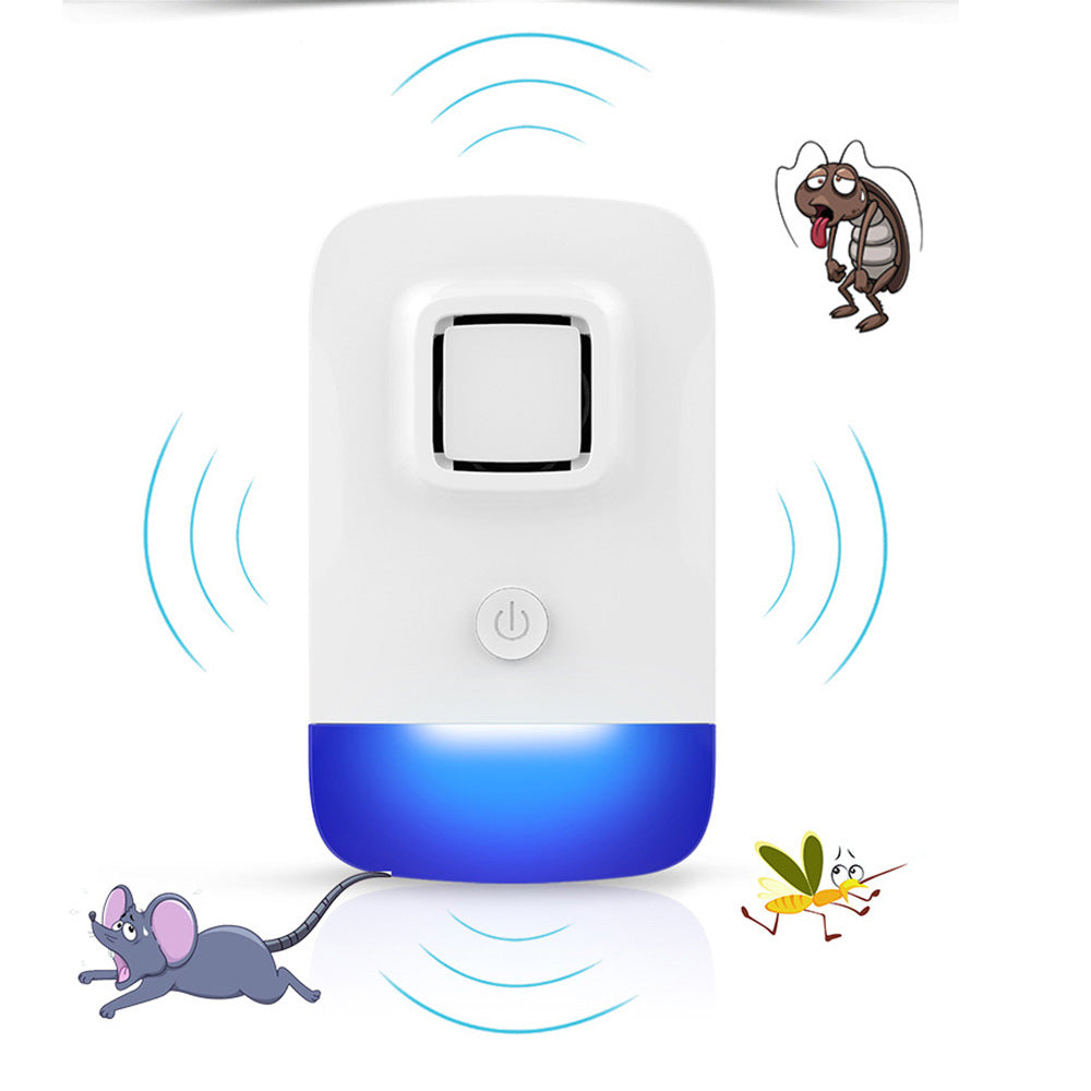 Ultrasonic Blue Pest Repellent Machine for Rats, Bugs and Pests