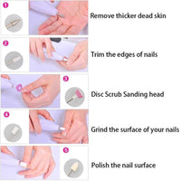 Burnishing Electric Machine Personal Manicure and Pedicure Kit /00132 - Karout Online -Karout Online Shopping In lebanon - Karout Express Delivery 