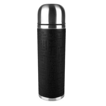 Tefal Senator Vacuum Flask Stainless Steel Black  500 ml / K3064214 - Karout Online -Karout Online Shopping In lebanon - Karout Express Delivery 
