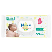 Johnson's Cotton Touch Baby Wipes 56 pcs.