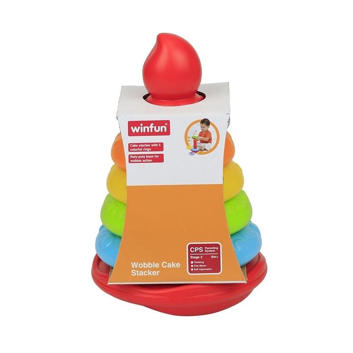 Win Fun Wobble Cake Stacker - Karout Online -Karout Online Shopping In lebanon - Karout Express Delivery 
