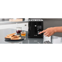 Tefal Smart’n Light 2 Slice Digital Toaster Black / TT640840
