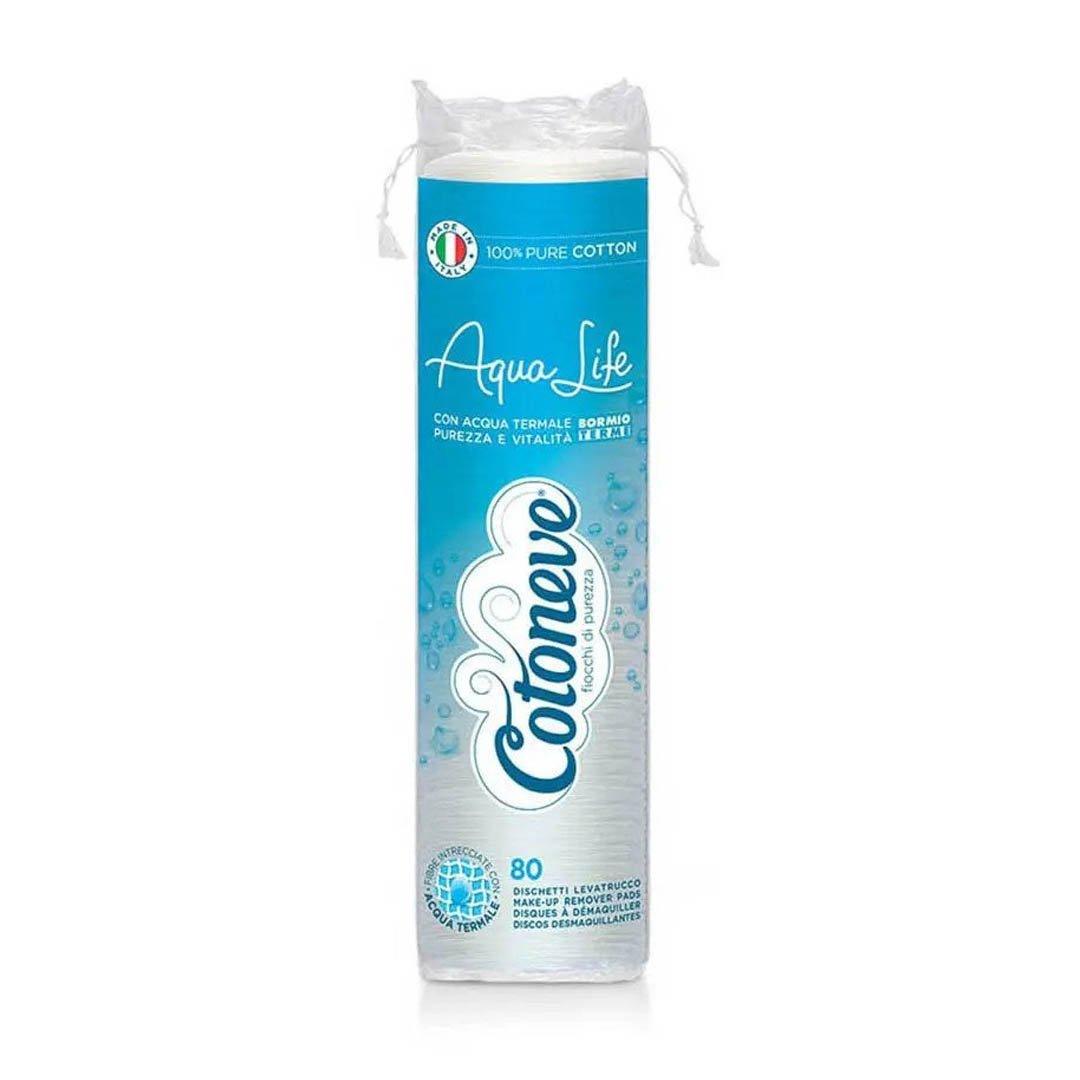 Cotoneve Make-up Remover Cotton  80 Pads / 502417 - Karout Online -Karout Online Shopping In lebanon - Karout Express Delivery 