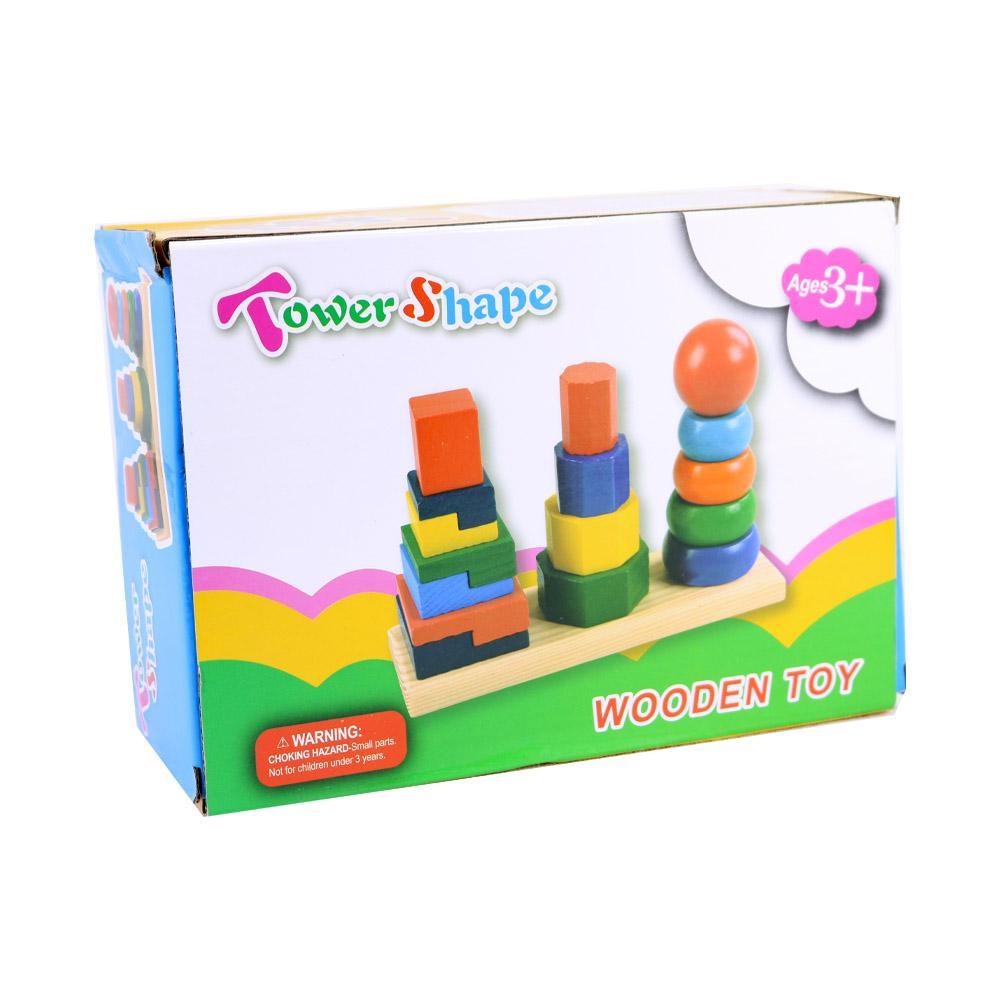Wooden Tower Shape
