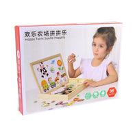 White Board Farm Puzzle.