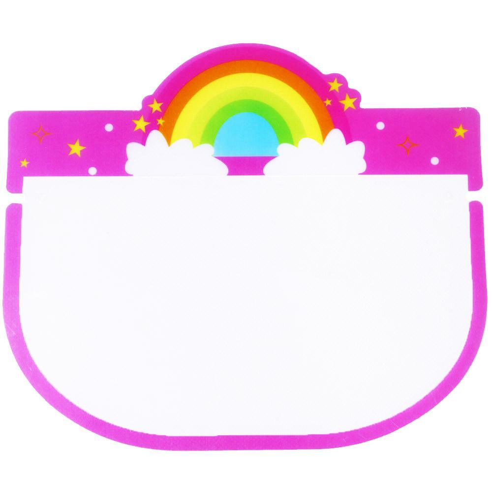 Kids Protective Face Mask Shield Rainbow Others