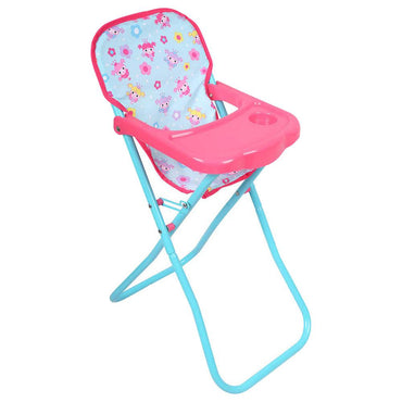 Dolls World Dolls High Chair For Dolls Up To 56 cm - Karout Online -Karout Online Shopping In lebanon - Karout Express Delivery 