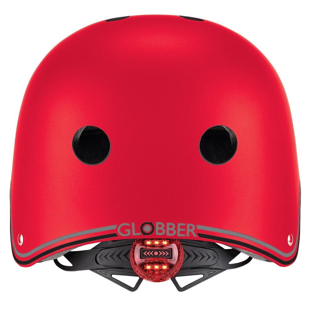 Globber Helmet Primo Lights -  Red - Karout Online -Karout Online Shopping In lebanon - Karout Express Delivery 