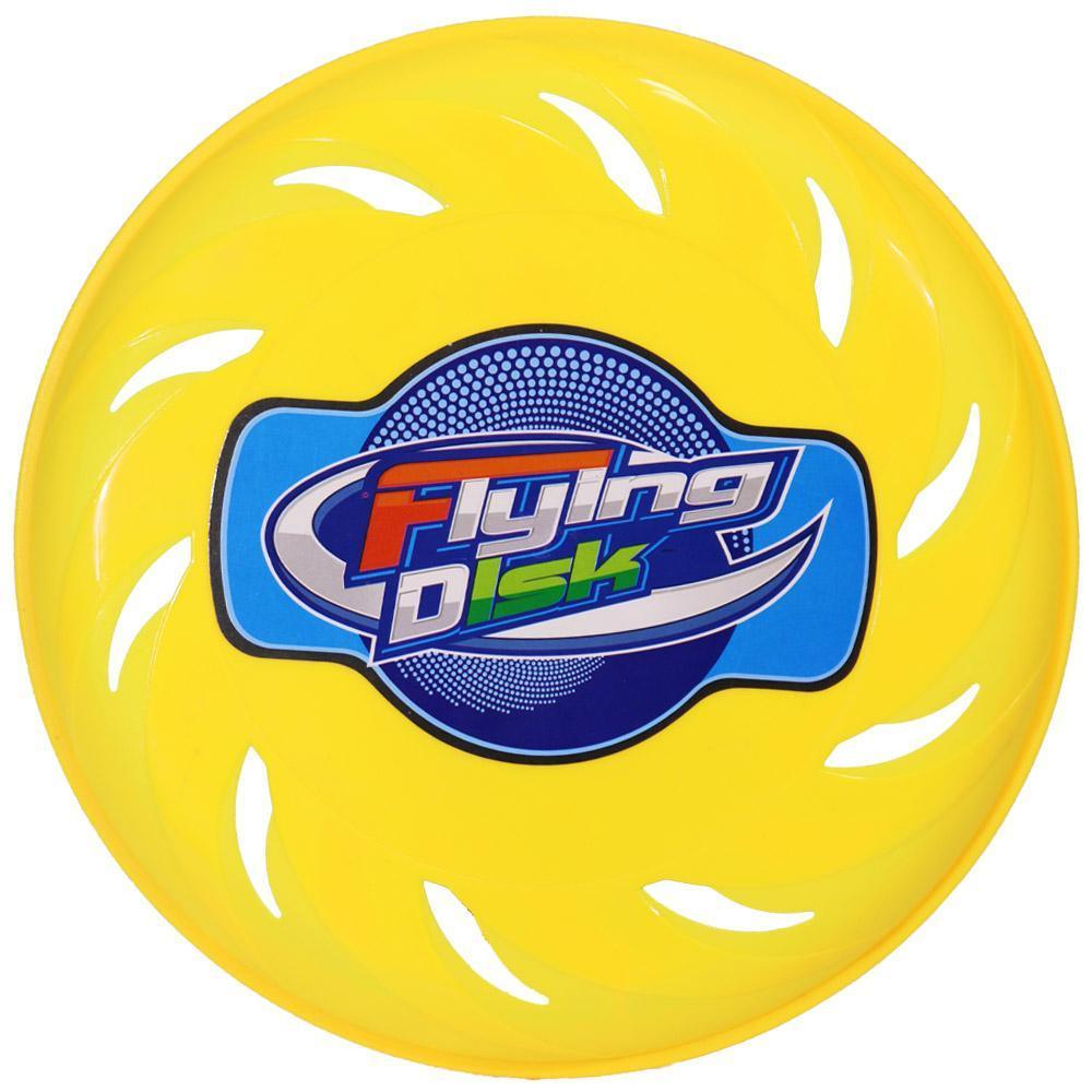 Frisbee - Plastic Flying Disc Toy 21Cm Yellow Summer