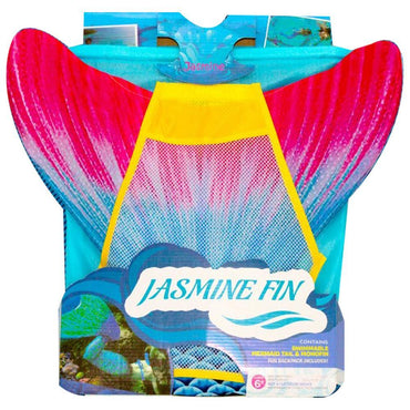 Swimmable Mermaid Tail & Monofin S/b / Fuchsia Blue Summer