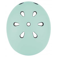 Globber Helmet Go Up Lights Pastel Green - Karout Online -Karout Online Shopping In lebanon - Karout Express Delivery 