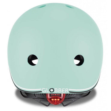 Globber Helmet Go Up Lights Pastel Green - Karout Online -Karout Online Shopping In lebanon - Karout Express Delivery 