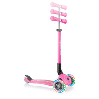 Globber Scooter Primo Foldable Fantasy Lights - Neon Pink / 434-110 - Karout Online -Karout Online Shopping In lebanon - Karout Express Delivery 