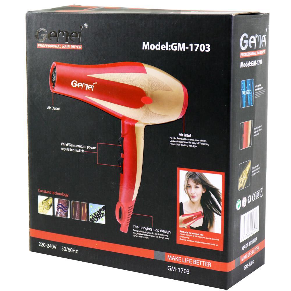 Gemei Professional Hair Dryer / KC-81 - Karout Online -Karout Online Shopping In lebanon - Karout Express Delivery 