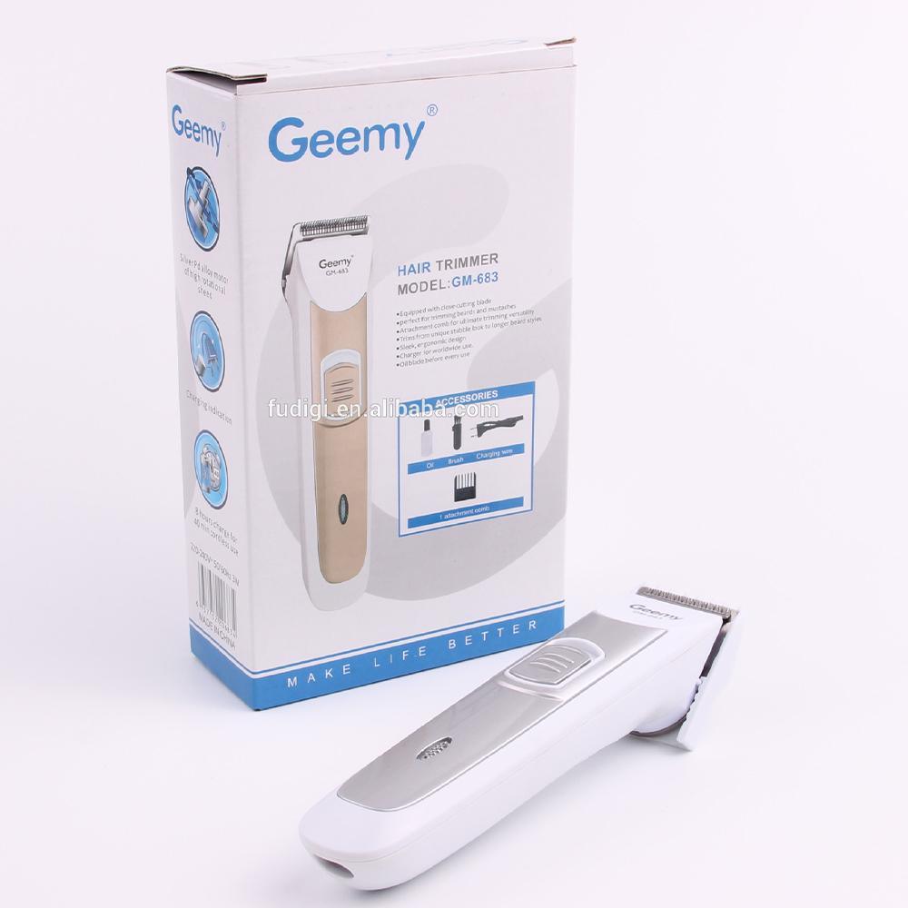 Gemei Hair And Beard Trimmer Silver Electronics