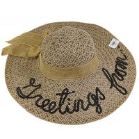 Straw Wide Brim Women Hat N-10 Summer