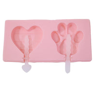 Silicone Ice Cream Mold DIY Popsicle Mould With Lid and Stick / 22FK070 - Karout Online -Karout Online Shopping In lebanon - Karout Express Delivery 