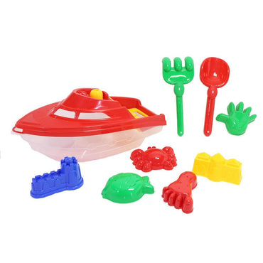 Boat Beach Toys Set 8 pcs.