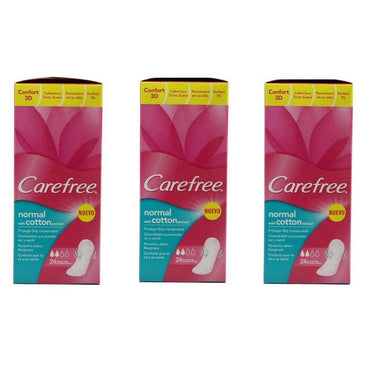 Carefree Maxi Regular - 24pcs (*3 Packs).
